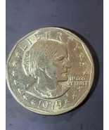 1979D Susan B Anthony $1 One Dollar Coin. DDO Error Double Die Error  - $132.03 MXN