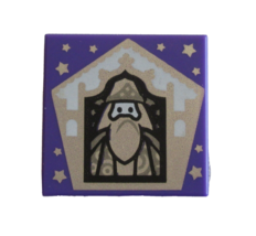 Lego Harry Potter Chocolate Frog Wizard Card Tile 2021 Albus Dumbledore ... - £7.52 GBP