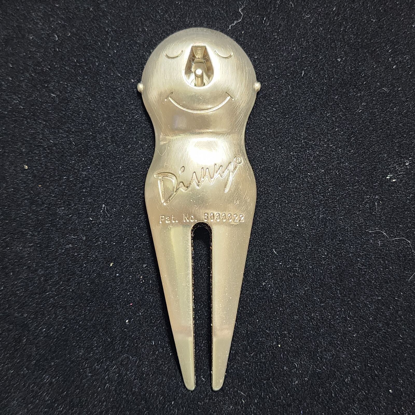 Boeing Divvy Pitchfork Golf Divot Repair Tool & Magnetic Ball Marker Vintage  Item image 5