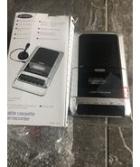 Jensen MCR-100 Cassette Player &amp; Recorder - Silver/Black Open Box No Mic - $12.26 CAD