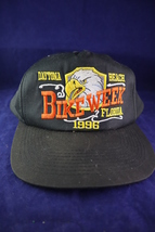 CSI Daytona Beach Florida Bike Week 1996 Black Souvenir Snapback Hat - £9.82 GBP