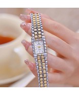 Elegant UTHAI2024 Womens Square Gold Waterproof Wristwatch - $52.82 CAD+
