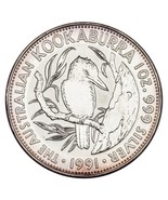 1991 Australia $5 Silver 1oz Kookaburra (BU Condition) KM# 138 - $120.41 CAD