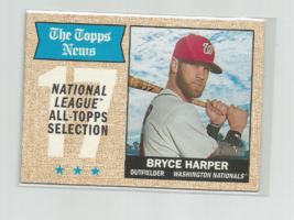 Two (2) Bryce Harper (Washington) 2017 Topps Heritage All Topps Puzzle Back #377 - £4.66 GBP
