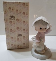 Precious Moments 1988 Sending You Showers of Blessings 520683 Newspaper Boy - £18.11 GBP