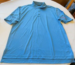 Monterey Club Men&#39;s Short Sleeve Polo Shirt Size XXL xxlarge Blue Pre-ow... - £14.08 GBP