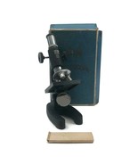 Vintage Hilton Power-Guide Microscope in Box 100/200/300X Small Kids Toy S3 - $30.21 CAD