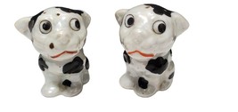 Vintage Salt and Pepper Set Dalmation Dogs Great Gift Idea For Retro Kitchen - £14.61 GBP