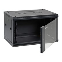 6U Professional Wall Mount Network Server Cabinet Enclosure 19-Inch Server Netwo - £241.35 GBP