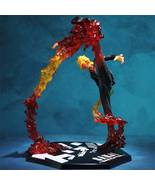 Anime One Piece Action Figure Sanji Sculpture Black Leg Fire Battle 16CM... - £24.31 GBP