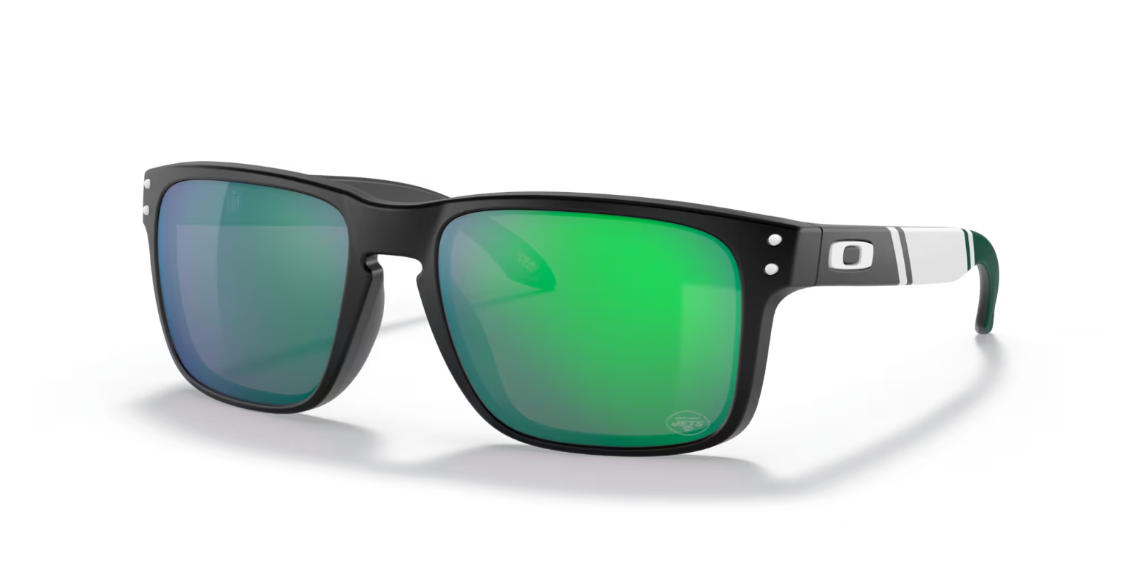 OAKLEY NFL Holbrook Sunglasses NY JETS OO9102-S655 Matte Black W/ PRIZM ... - $118.79