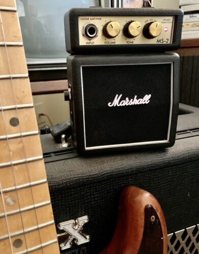 Primary image for Matshall Practice Guitar Amp MS-2 Micro with 9v Battery Working See Video Demo