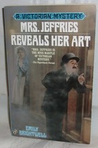 Emily Brightwell Mrs Jeffries Reveals Her Art 1st. Edition Pbo Victorian Mystery - £21.23 GBP