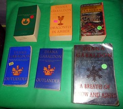 Diana Gabaldon Lot of 6 Books Vintage Novel Historical Fiction Romance Mystery - £12.37 GBP