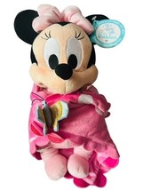 Minnie Mouse Walt Disney Plush Stuffed Animal vtg Park Disneyland Souven... - £23.45 GBP