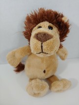 It&#39;s All Greek to Me small plush tan lion bellybutton brown mane rope cord tail - £10.60 GBP