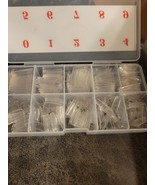 500PCS Nails Fake False Nail Tips Clear Ballerina French Transparent - $8.91