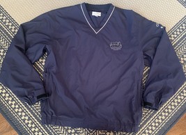 Men’s Cutter &amp; Buck Pullover Windbreaker NFL 2007 Superbowl South Florida Size L - £30.96 GBP