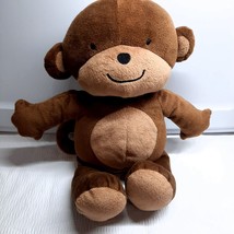 Carters Monkey plush 2012 brown sewn eyes kids baby toy lovey stuffed animal - $54.00