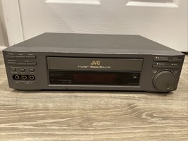 JVC HR J600U VCR Video Cassette Recorder VHS Hi-Fi Hyper Bass Sound Comp... - $53.28