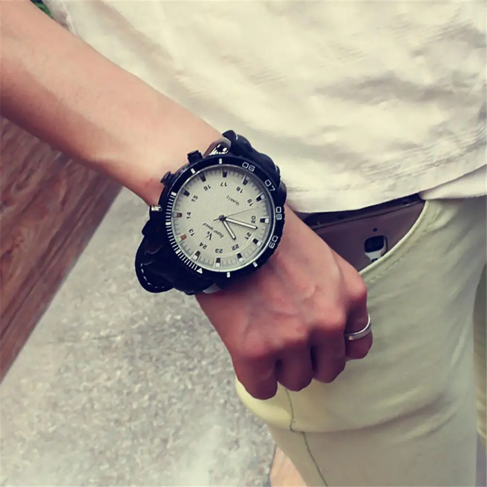 Times Unisex Women Men Wristwatch Sports Watches Outdoor Fashion Quartz ... - $16.10