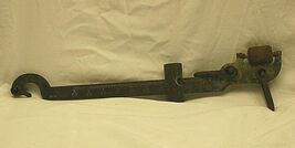Antique Jones Binghamton Hanging Balance Scale Brass &amp; Iron Farm Tool 50... - $49.49