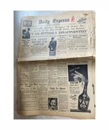 Daily Express Northern Edition Newspaper Wednesday April 22 1936 Pages 1... - €7,73 EUR