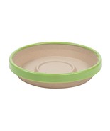 Bloem Terra Two-Tone Saucer Tray for Planters 8&quot; Taupe w/Honey Dew - £6.99 GBP