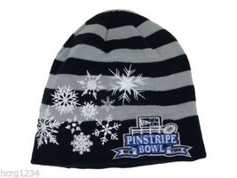 New Era 2012 Ncaa Pinstripe Bowl Womens Snowdrift Knit Winter HAT/BEANIE/TOQUE - £13.10 GBP