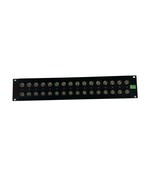AVP Broadcast 32 Position BNC Connector 2RU Rack Mount Panel - $1,128.81 MXN