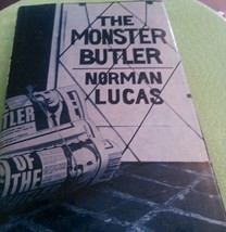 The Monster Butler by Philip Davies and Norman Lucas (1979, Book, HARDCOVER - £7.75 GBP