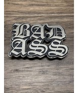 Stainless Steel Enamel BAD ASS Belt Buckle Novelty KG JD - $182.25 MXN