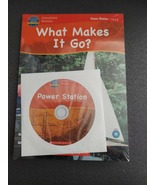 What Makes It Go? Scholastic, Interactive Science book with CDROM, brand... - $15.00