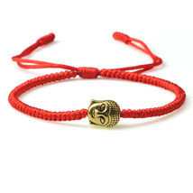 Tibetan Buddhist Charm Bracelets &amp; Bangles Lucky Buddha Elephant Dumbbell Beaded - £8.37 GBP