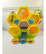 Fisher Price Busy Activity Hive Bee hive Beehive baby toddler toy coin d... - $38.00