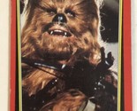 Vintage Star Wars Return of the Jedi trading card #7 Chewbacca - $2.97