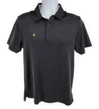 Travis Matthew The Chive Polo Golf Black Short Sleeve Shirt Size M - £25.80 GBP