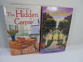 Debra Sennefelder Food Blogger Mystery Lot of 2 Hidden Corpse Three Windows - $11.30