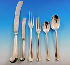 Queen Anne Williamsburg by Stieff Sterling Silver Flatware Set 12 Dinner 74 pcs - £4,945.09 GBP