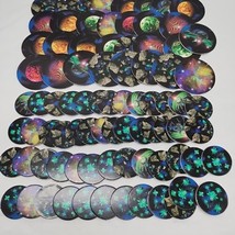 Lot Of (82) Sci-Fi Circular Miniature Terrain Planets Asteroids Ships 1-... - £17.59 GBP