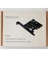 Dodocool Super Seed USB3.1 PCI-Express Card DC22 (10Gbps) - £16.14 GBP