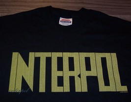 INTERPOL JUNGLE HEADS Band T-Shirt YOUTH LARGE 14-16 NEW - £15.82 GBP