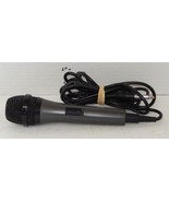 Microphone Long Cord Plug in On/Off Switch High Grade Low Noise 9&quot; Gray Mic - $33.85 CAD