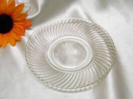 1750 Antique Federal Clear Glass Diana Saucer - $5.64 CAD