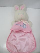 Prestige Bunny My Best Friend Pink Baby Security Blanket satin Lovey no ... - $7.34