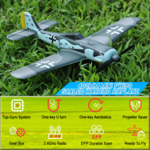 RC Fighter Focke Wulf FW190 Warbird Gyro Flight Control Aircraft RTF Airplane - £84.23 GBP