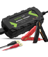 12V Battery Charger 3-Amp Automatic Smart Battery Maintainer, Trickle Ch... - £24.48 GBP