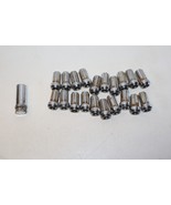 Lot of 20 12xx x 1.4 Chrome Spline American Eagle Wheel Lug Nuts with Key - £9.65 GBP