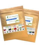 LeCharm 16-Flavor Tea Mix Pack: 100% Natural Herbal, Detox, Black, Green... - $20.28 CAD