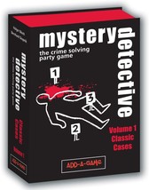 Add A Game Mystery Detective Volume 1 Classic Cases Cooperative Party Game to Un - £37.28 GBP